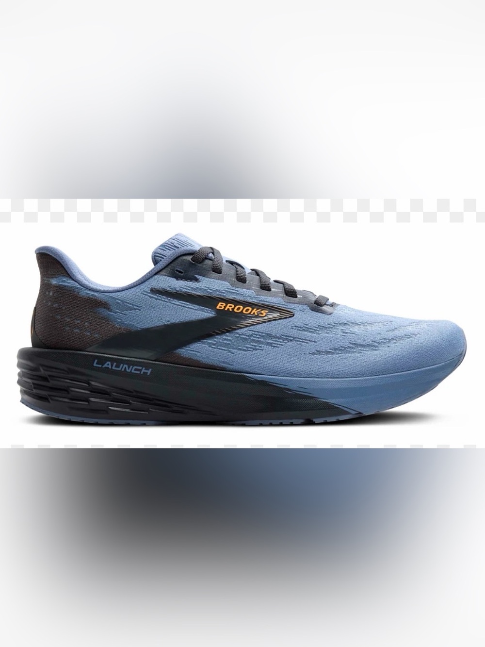 Brooks Launch 11 Men's Running Shoe — Slate Blue with Black Accents